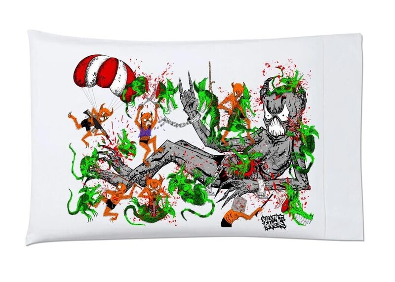 Baker Neckface Toxic Rats Pillow Case