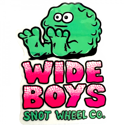 Snot Wide Boys Sticker - Pink