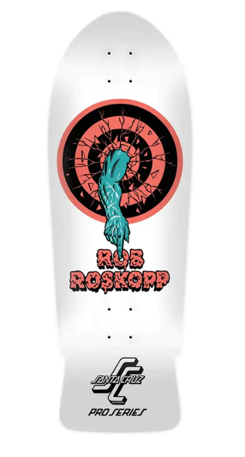 Roskopp One Santa Cruz Reissue Skateboard Deck 10.35"