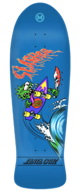 Meek OG Slasher Santa Cruz Reissue Skateboard Deck 10.1