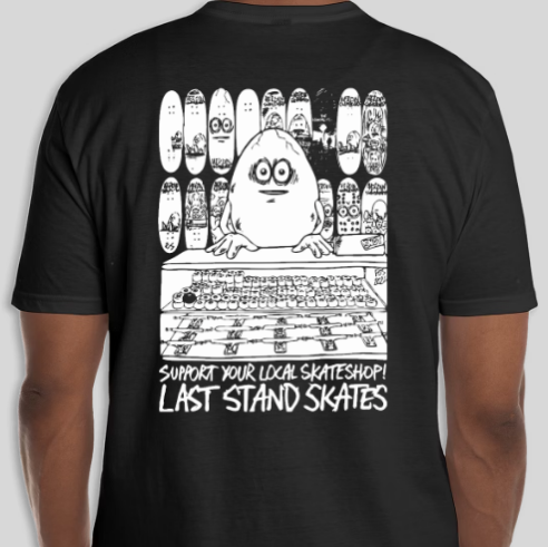 SYLS Last Stand Skates Egghead Shirt, Size: M