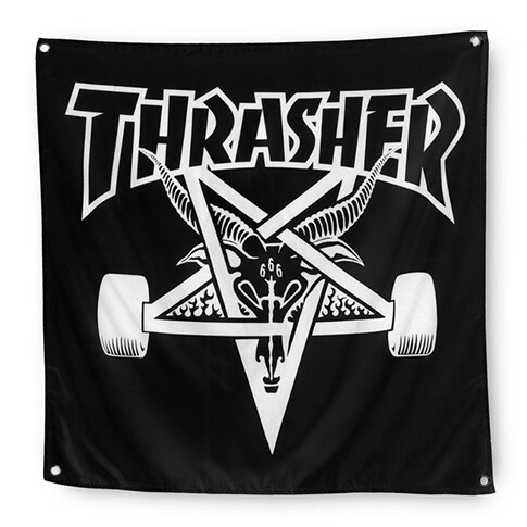 Thrasher Sk8 Goat Banner