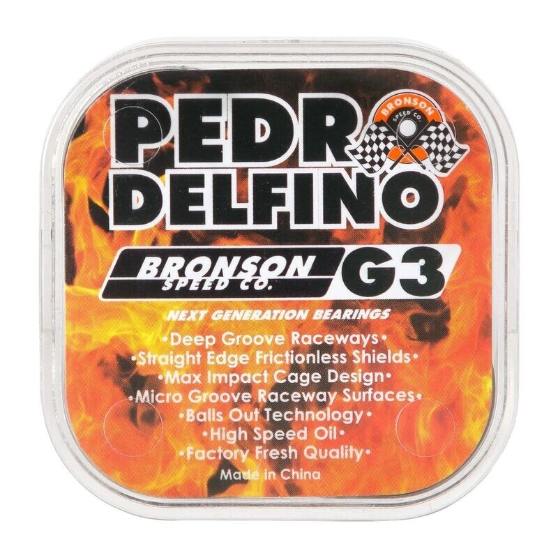 Bronson G3 Pedro Delfino Pro Bearings