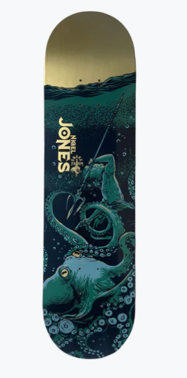 Snake Farm Nigel Jones "Darkness in the Depths" Deck 8.5"