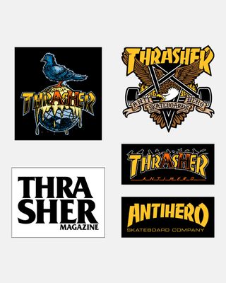 Antihero x Thrasher Sticker Pack