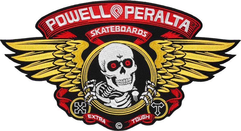 Powell Peralta Winged Ripper Patch Large 12"