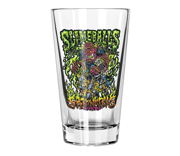 Slime Balls Dirty Donny 16oz  Pint Glass