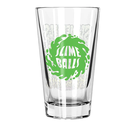 Slime Balls Dirty Donny 16oz  Pint Glass