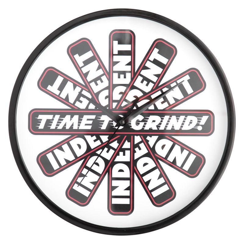 Independent Time to Grind Wall Clock Independent Time to Grind Wall Clock
