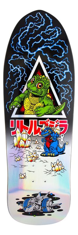 Santa Cruz Godzilla Jr. Natas 9.89 Santa Cruz Godzilla Jr. Natas 9.89" Deck