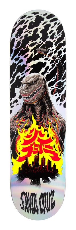 Santa Cruz  Godzilla Shin Knox Firepit 8.5" Deck