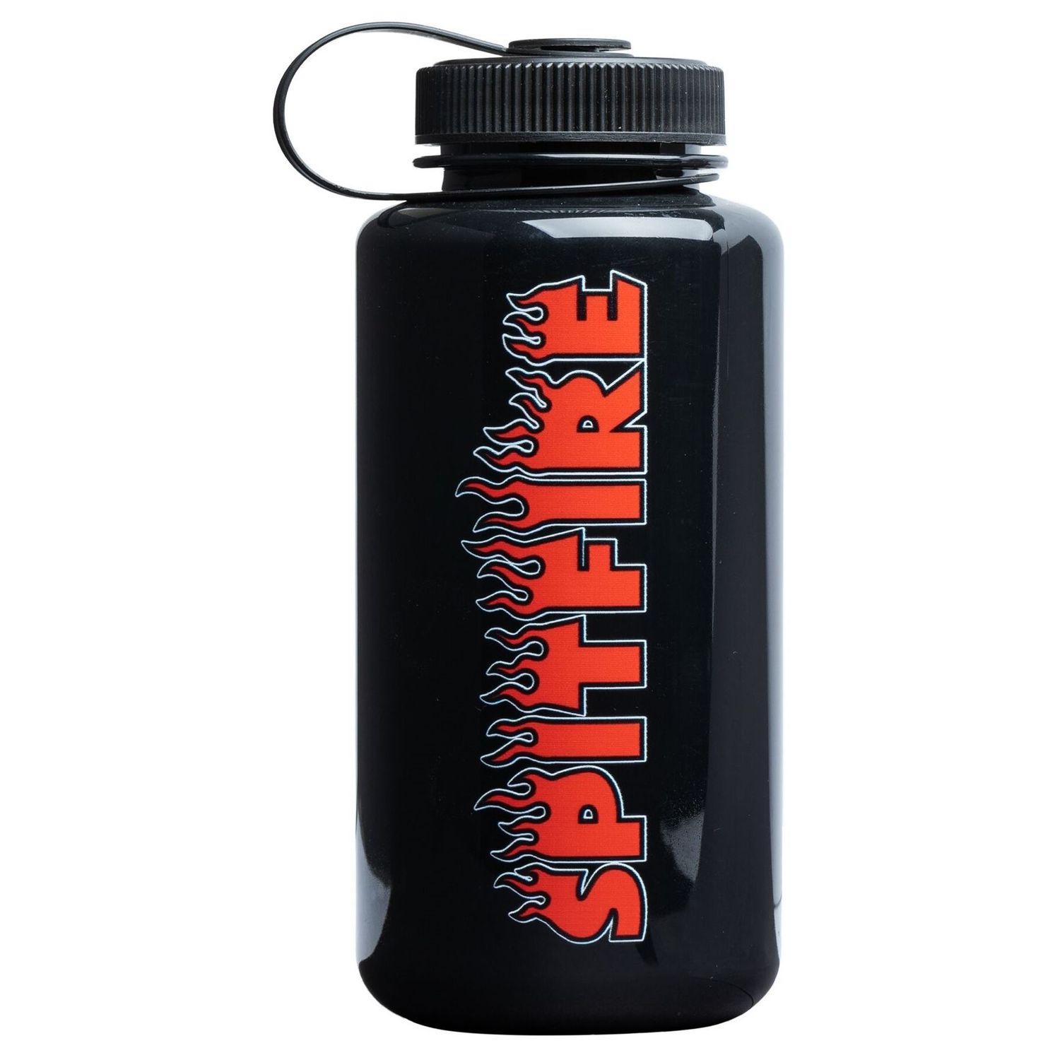 Spitfire Demonseed Script Water Bottle Opaque Black
