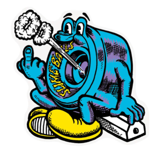 Santa Cruz Slime Balls Puff Balls Sticker 3"