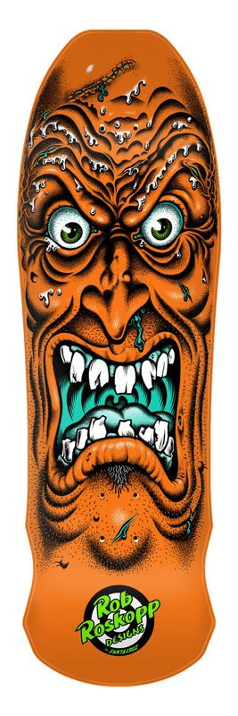 Santa Cruz Roskopp Face Reissue Deck 9.5 Santa Cruz Roskopp Face Reissue Deck 9.5"