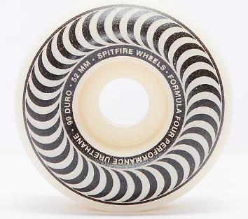 Spitfire Formula Four Classic Glow In The Dark 52mm 99D Skateboard Wheels
