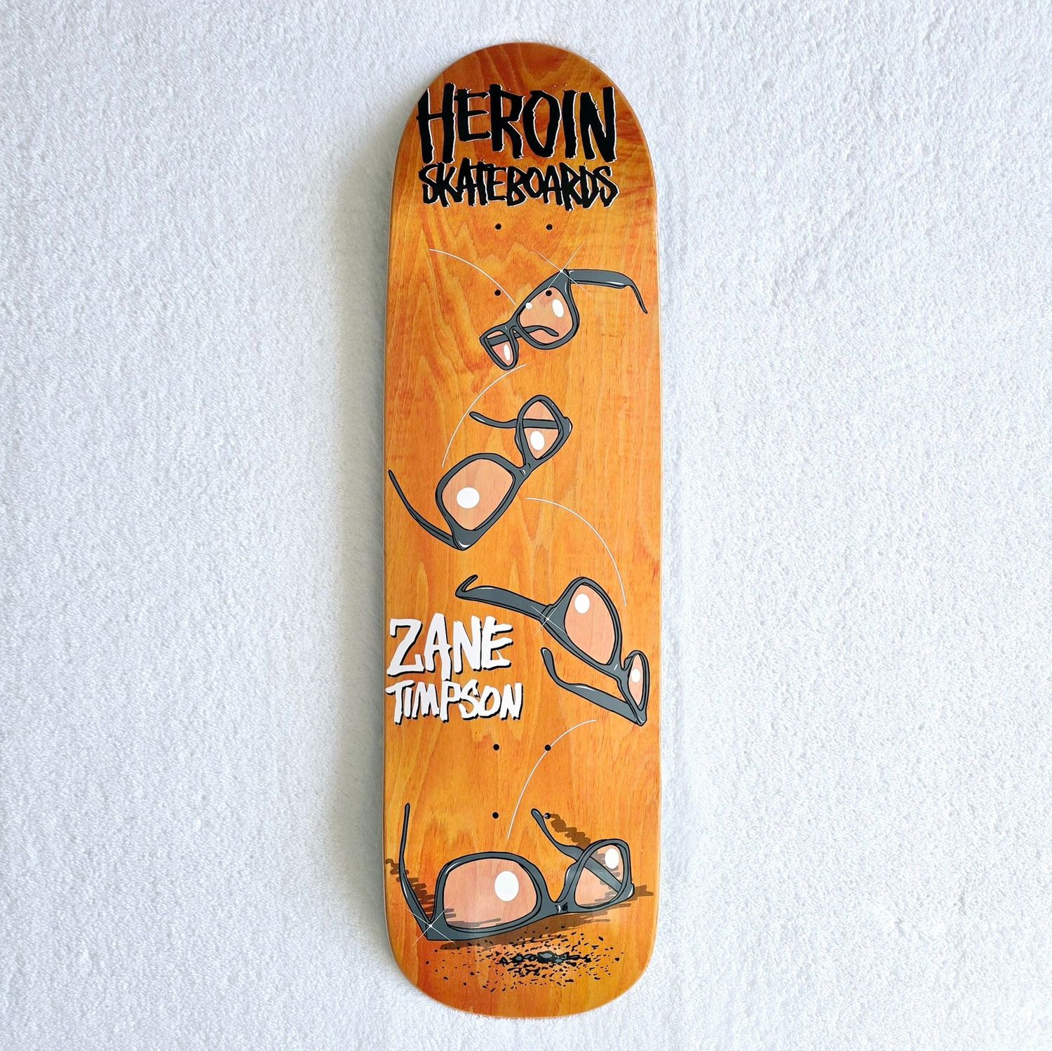 Heroin Zane Timpson Glasses Deck 9"