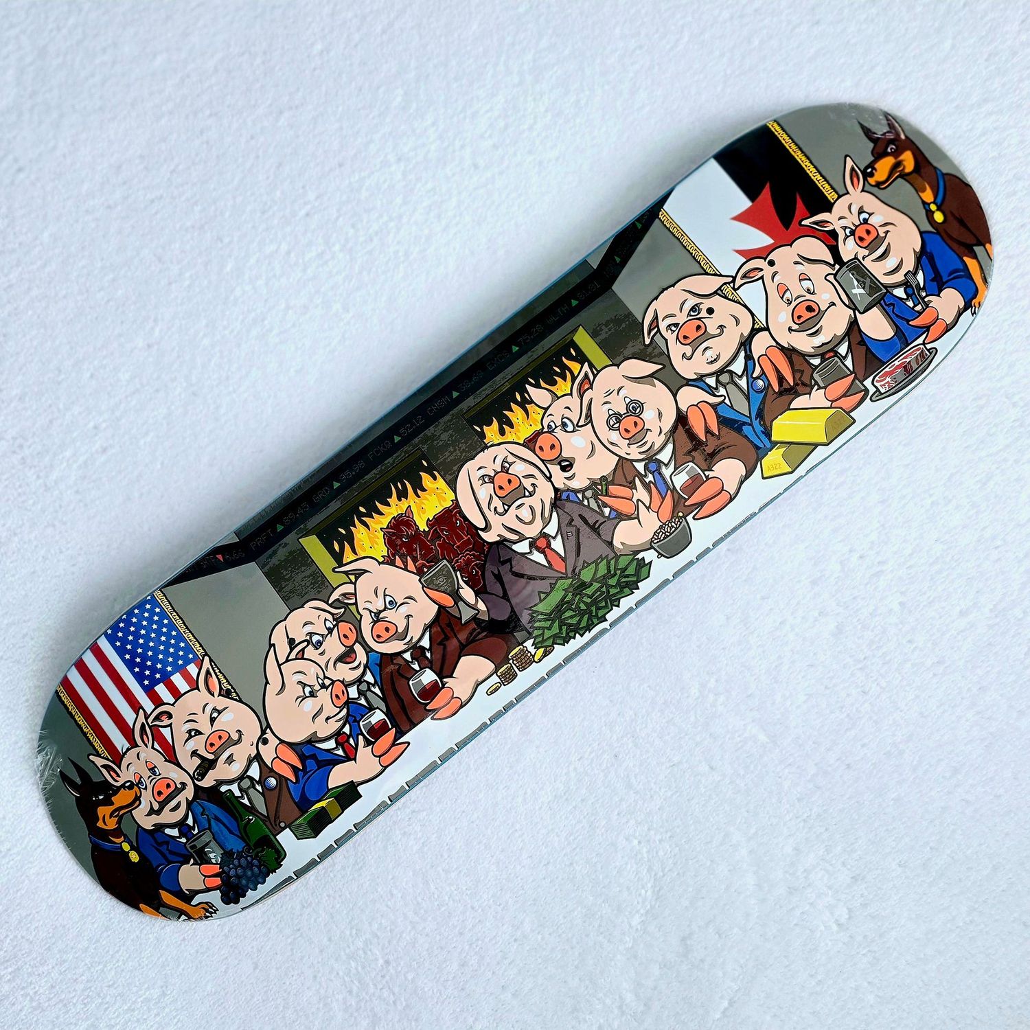 Strangelove Skateboards Animal Farm Deck 8.5"