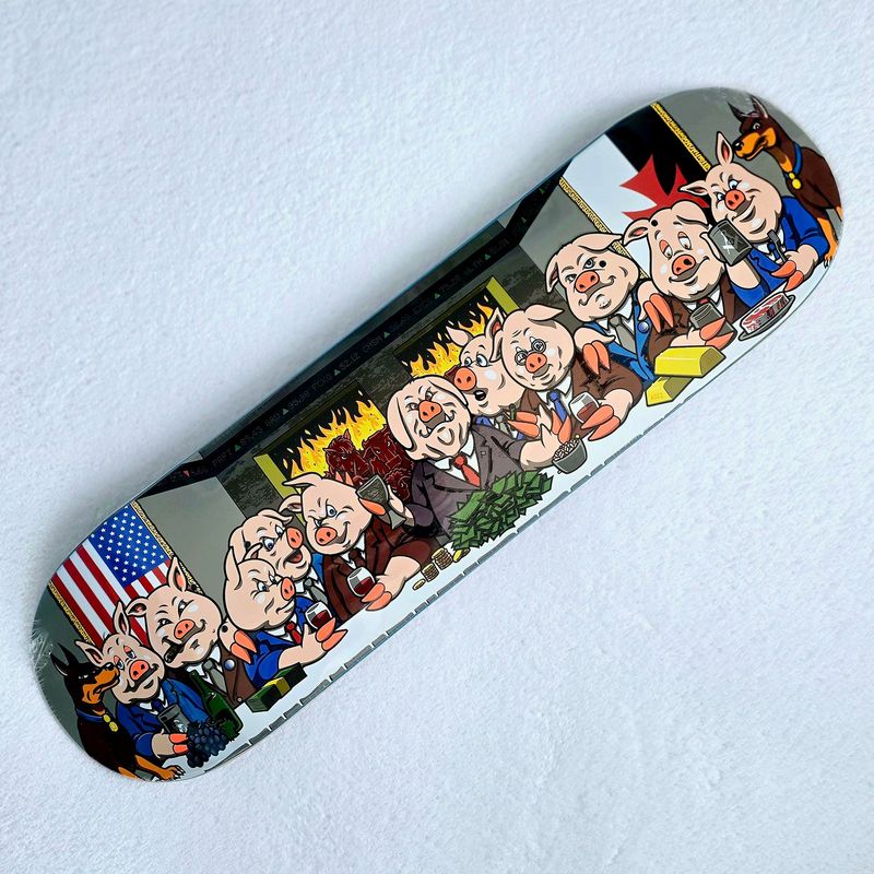 Strangelove Skateboards Animal Farm Deck 8.5 Strangelove Skateboards Animal Farm Deck 8.5"