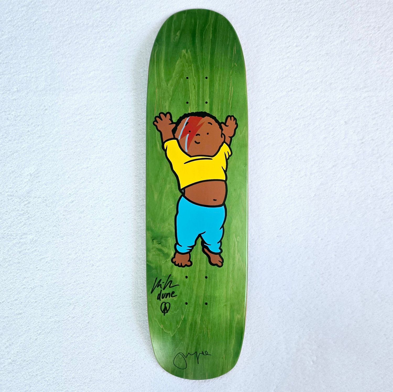 ​Prime Dune Baby Limited Edition Skateboard Deck Signed by Jason Lee and Chris Pastras