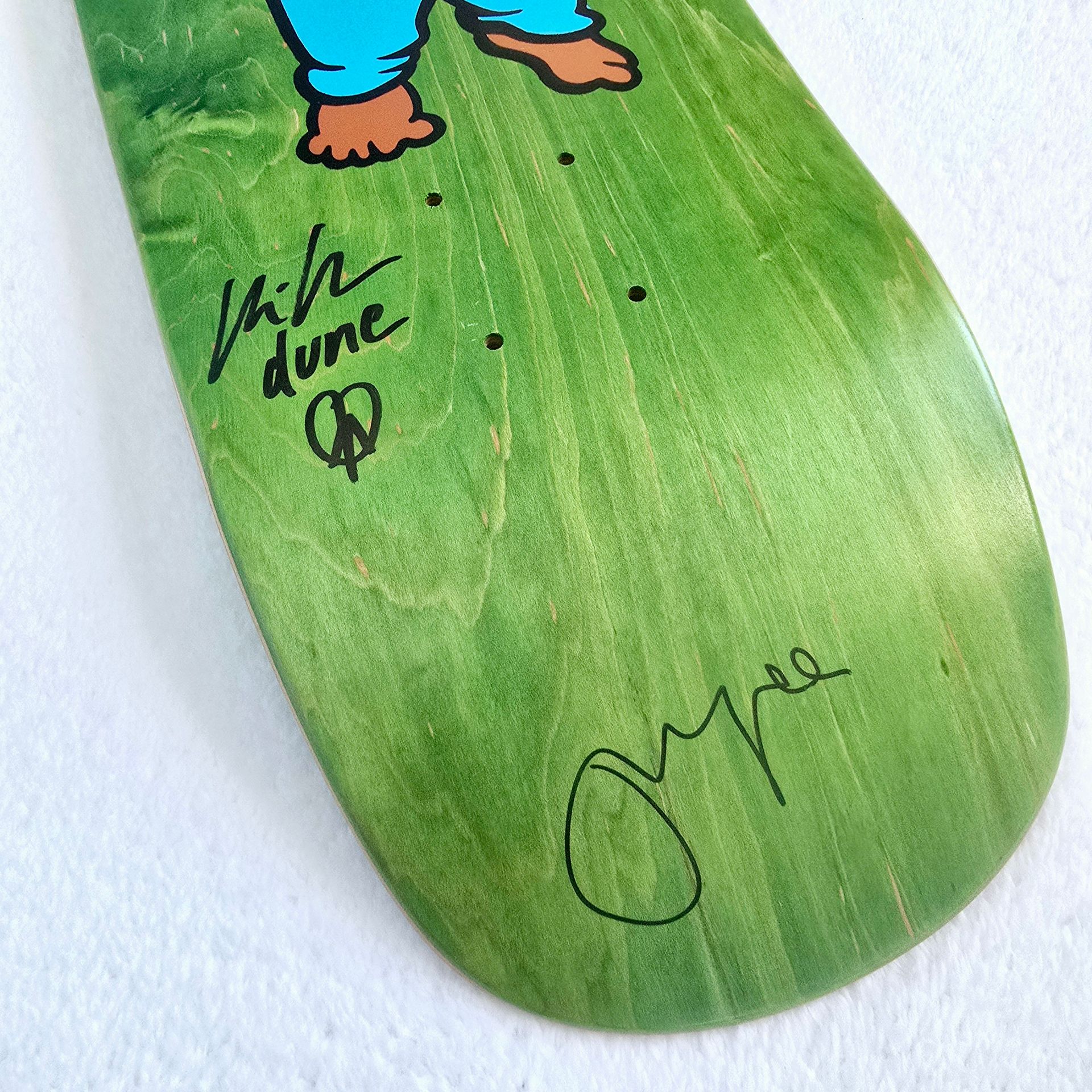 ​Prime Dune Baby Limited Edition Skateboard Deck Signed by Jason Lee and Chris Pastras