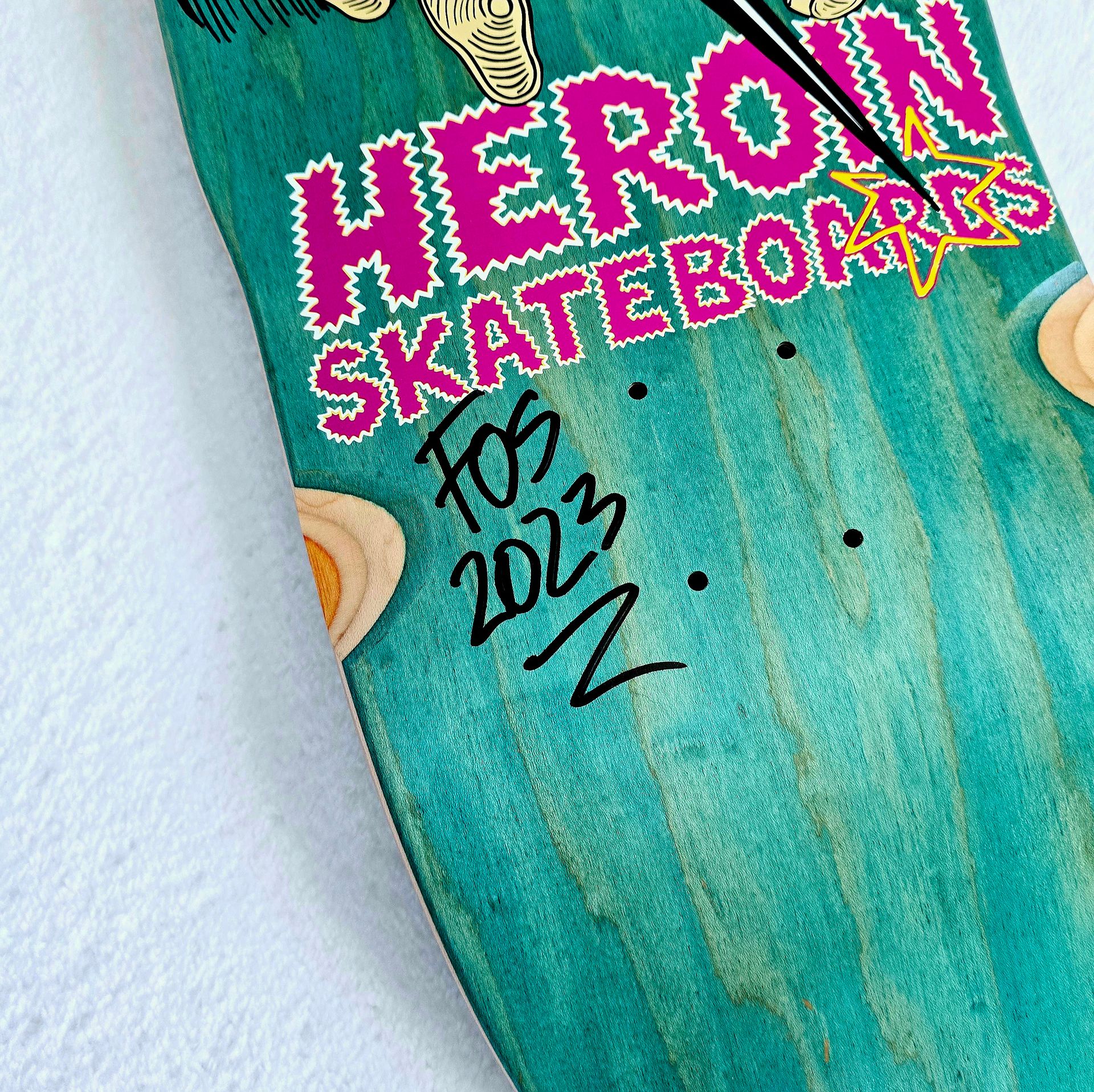 Heroin Stingee Thingee Deck 9.8