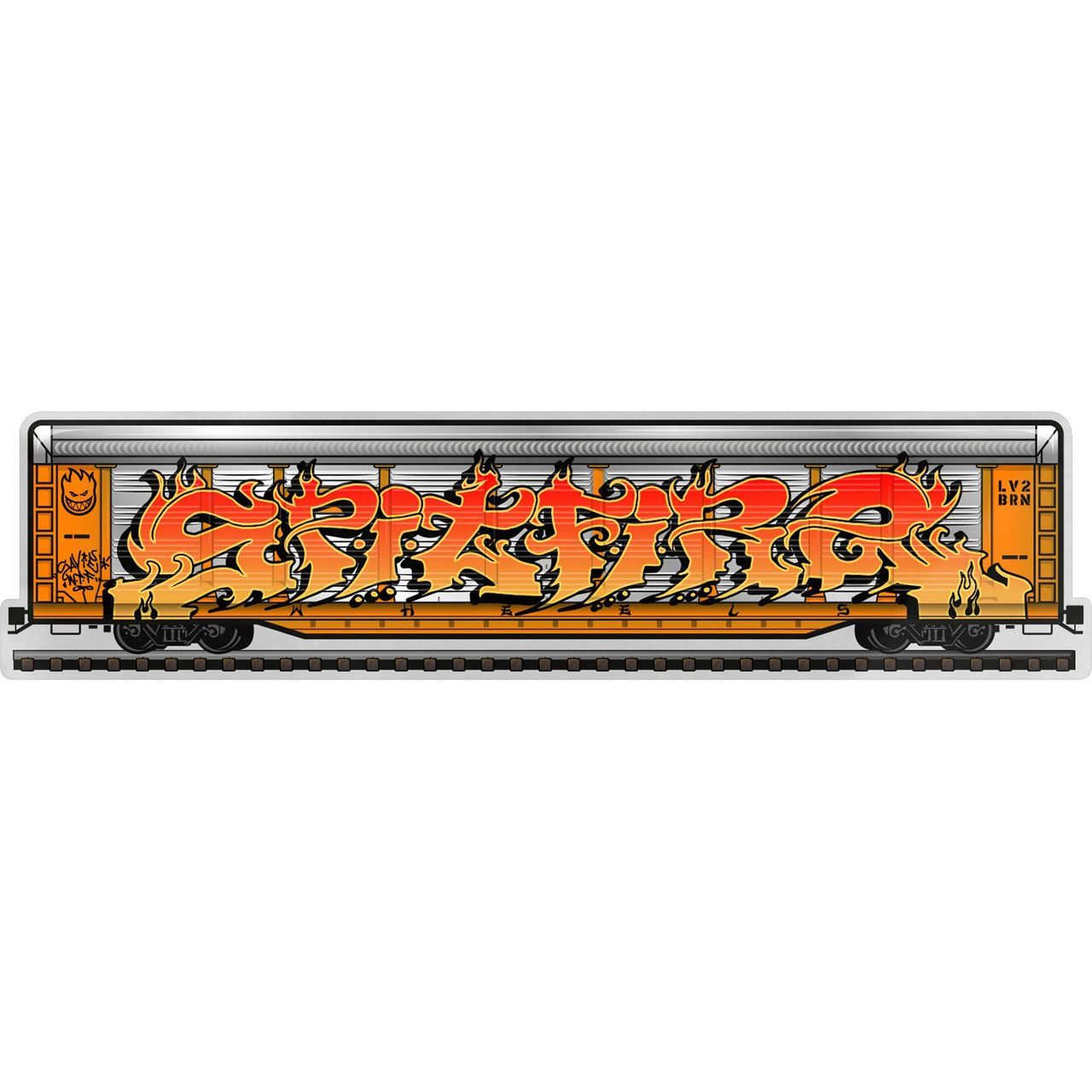 Spitfire Savie Train Sticker 7"