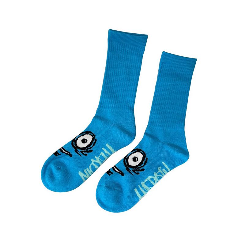 Heroin Big Egg Cyan Socks