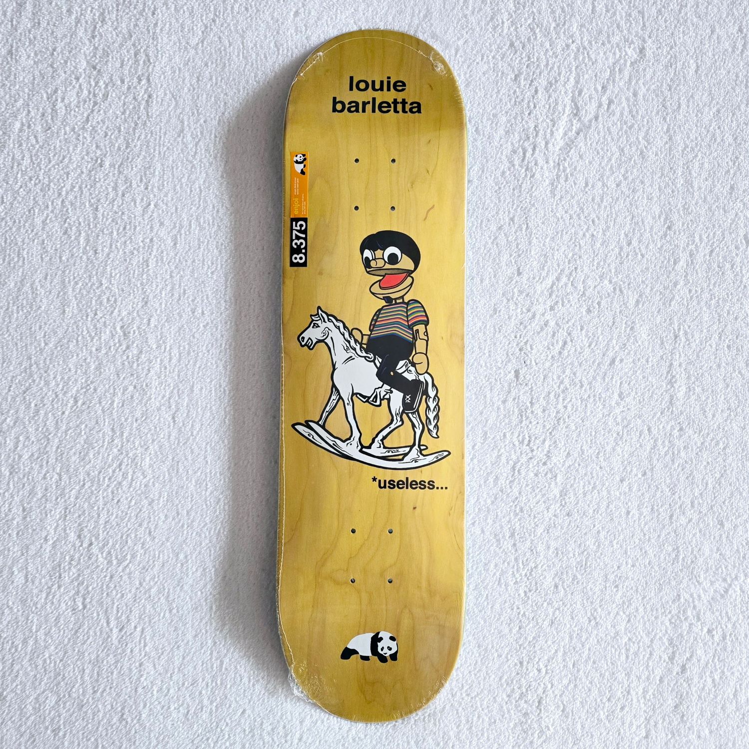 Enjoi x New Deal Barletta *useless Deck 8.375" and Pig Barletta Wheels 49mm