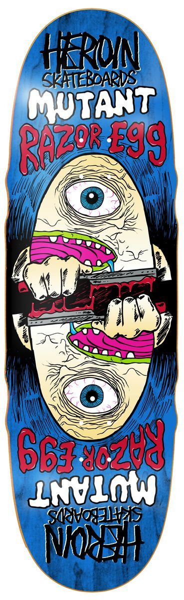 Heroin Mutant Razor Egg 9.5"