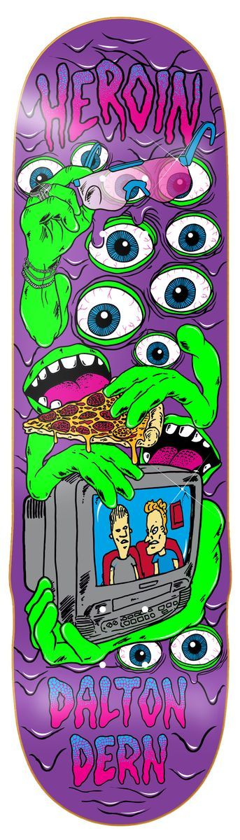 Heroin Dalton Dern Mutate or Die 8.75"