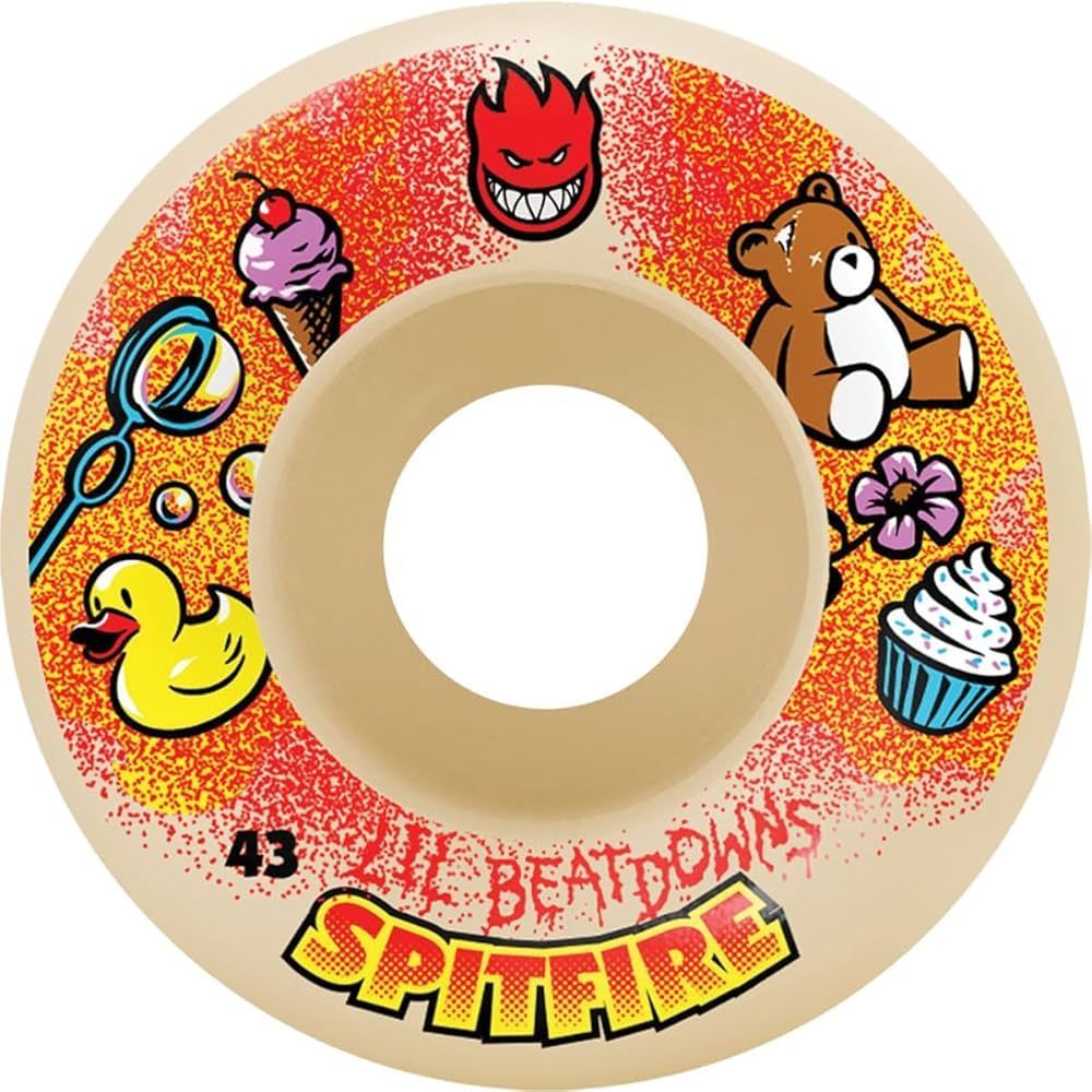Spitfire Lil Beatdowns Formula Four 52mm 99a White Classic Wheels