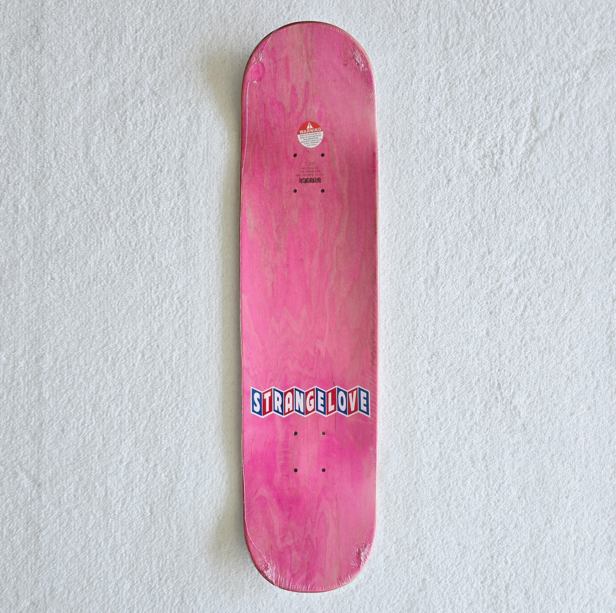 Strangelove Valentines Panda Deck  Red / White 8.25