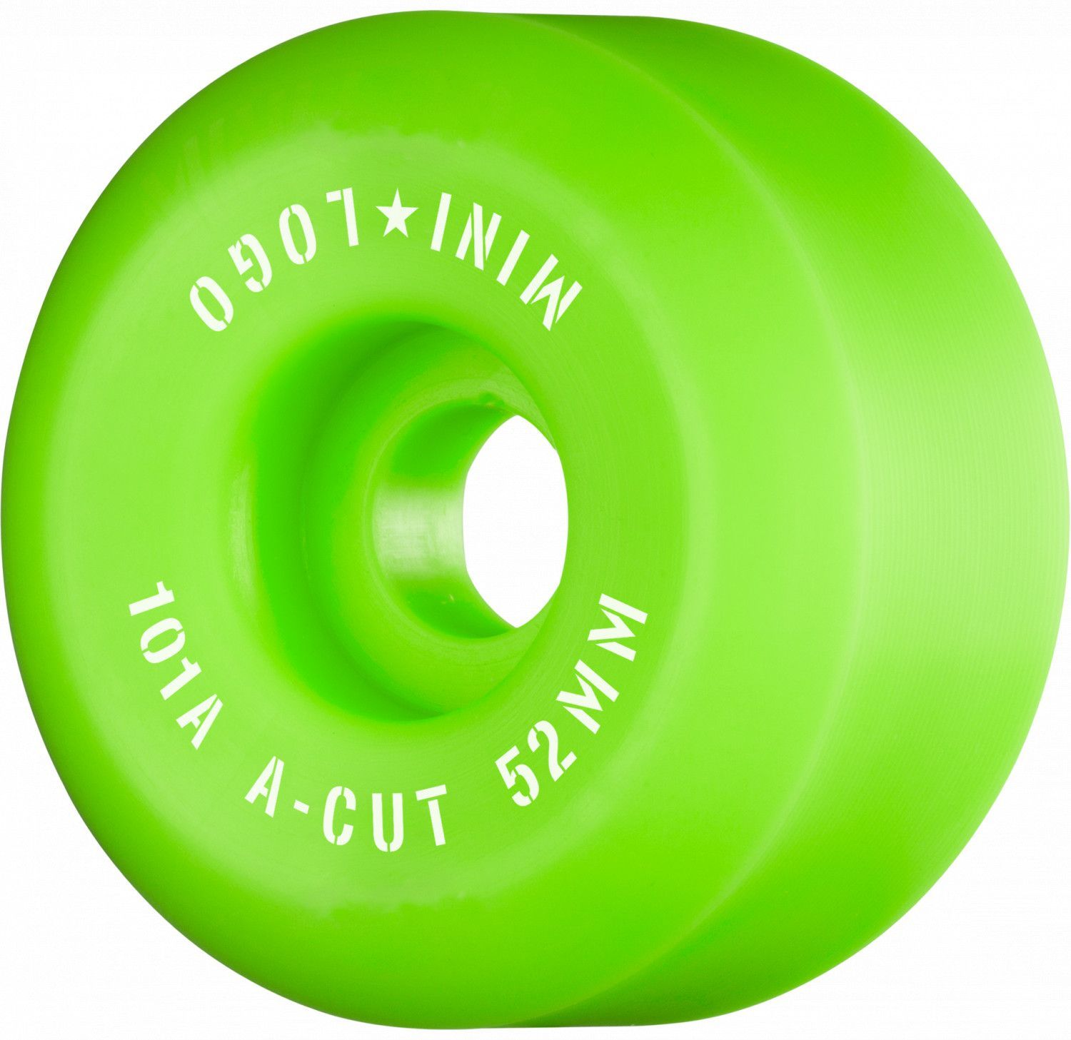 Mini Logo A-Cut "2" Wheels 101a Green
