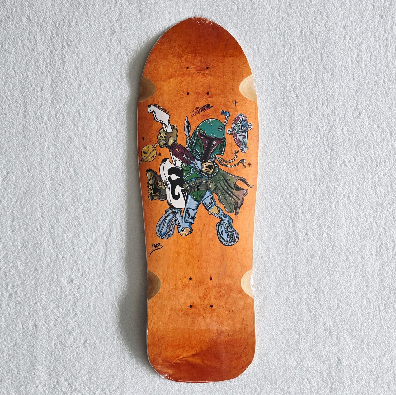 Steve Caballero Boba Fett Artist Series Signed Deck 94/200