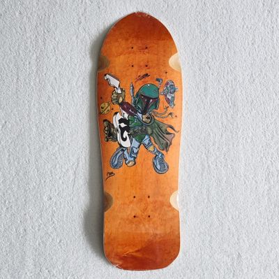 Steve Caballero Boba Fett Artist Series Signed Deck 94/200