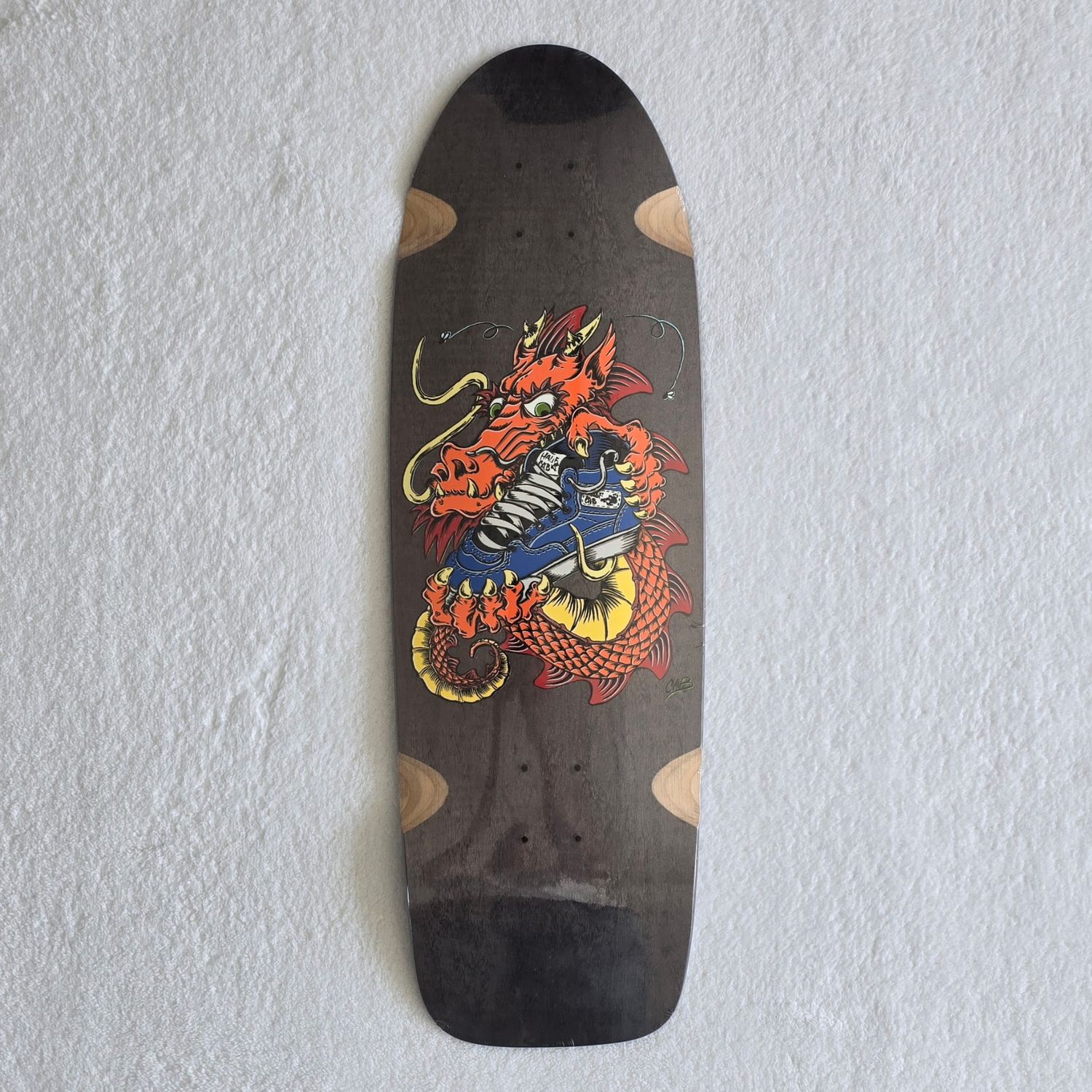 Steve Caballero Artist Series Half Cab Dragon Signed Deck 36/150