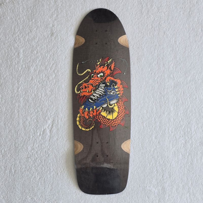 Steve Caballero Artist Series Half Cab Dragon Signed Deck 36/150