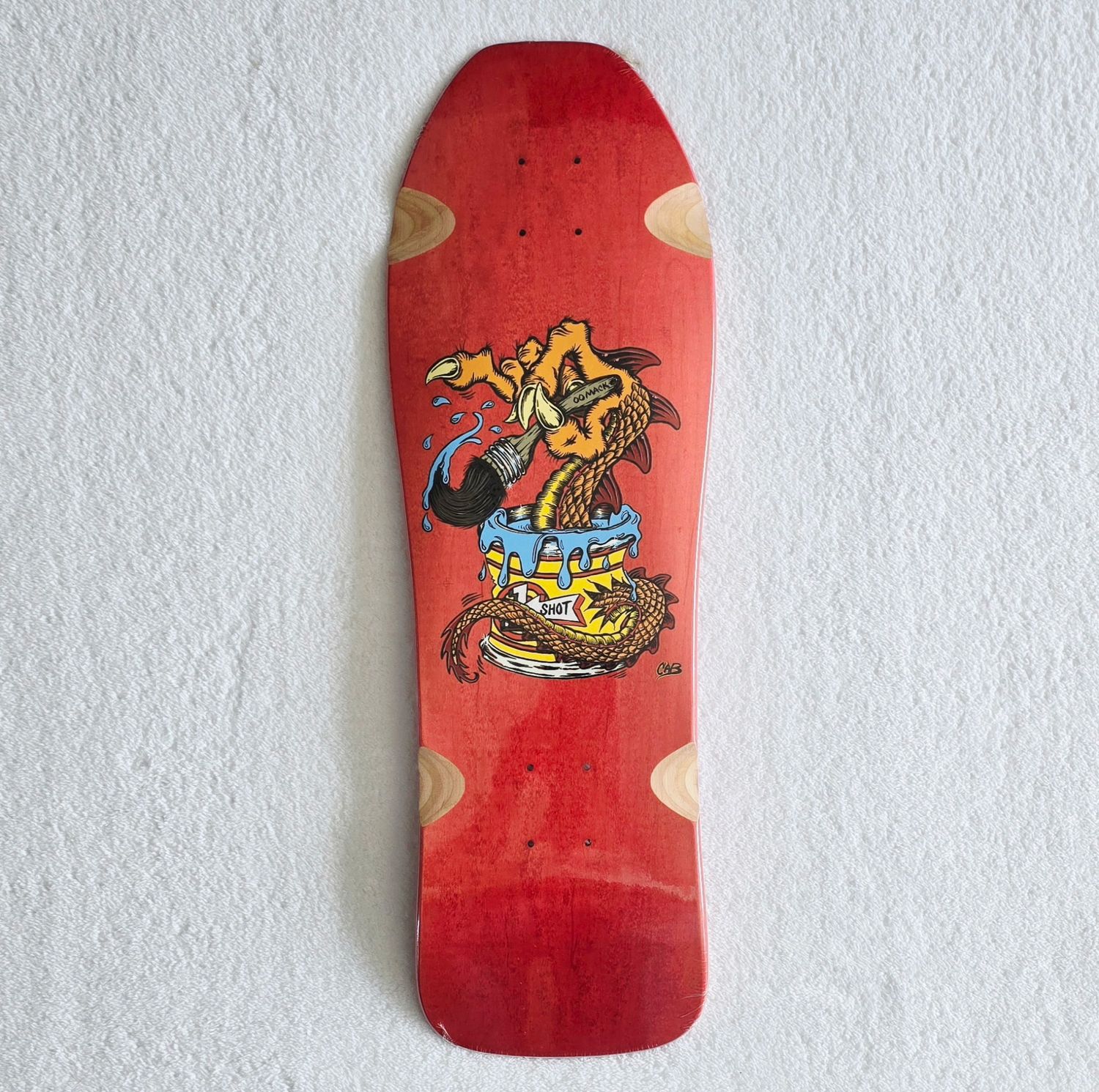 Steve Caballero Artist Series signed Deck The Pinstriper 37/200