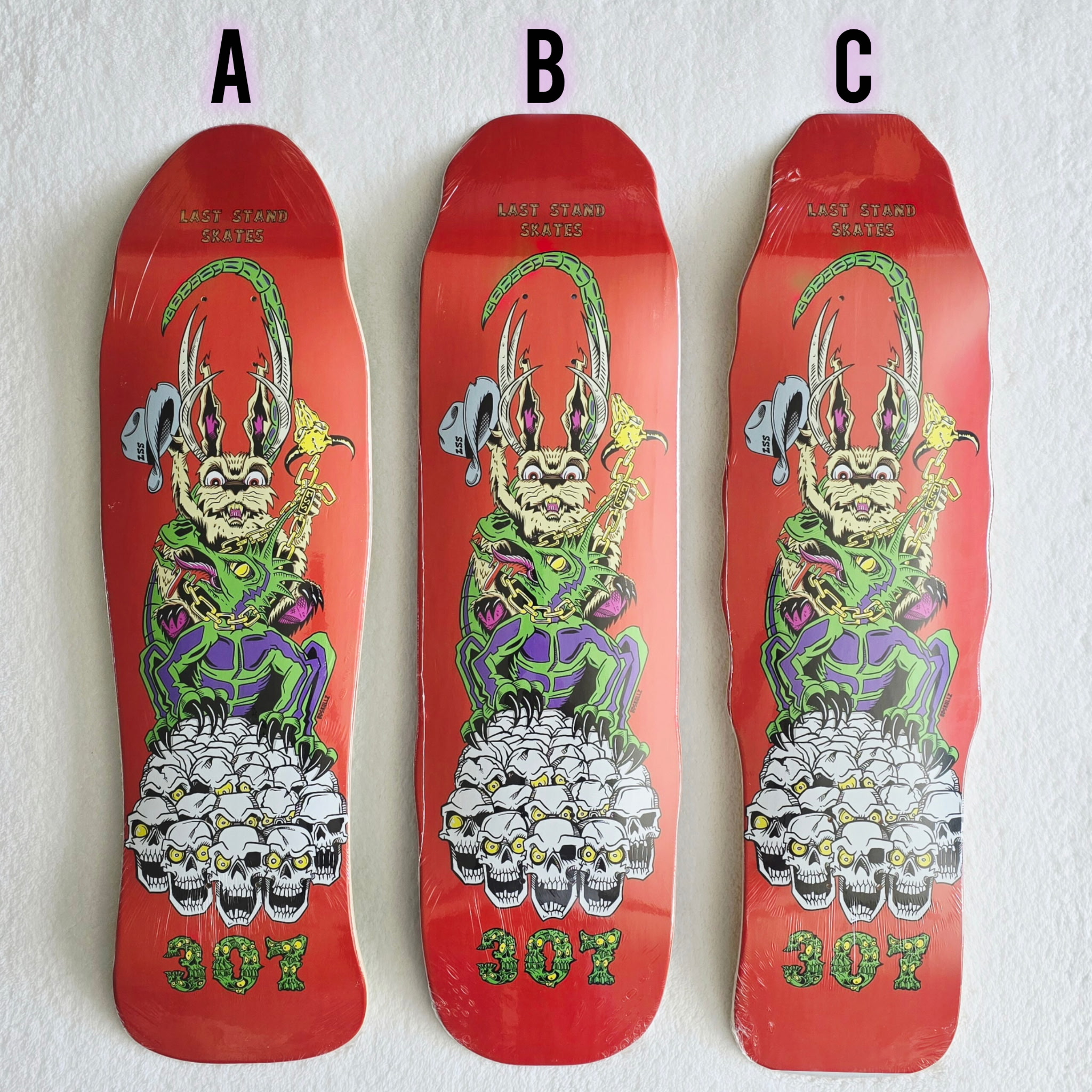 Last Stand Skates Wyoming Executioner Shop Deck