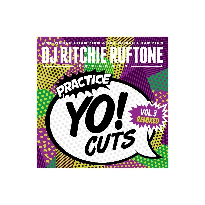 Practice Yo! Cuts Vol.3 Remixed - 7" Black