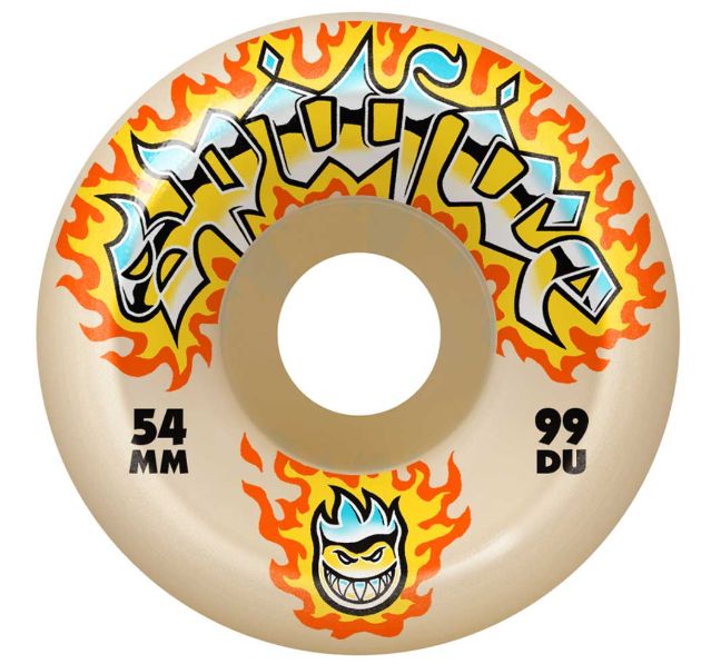 Spitfire F4 Chrome Venom Wheels 99a 56mm