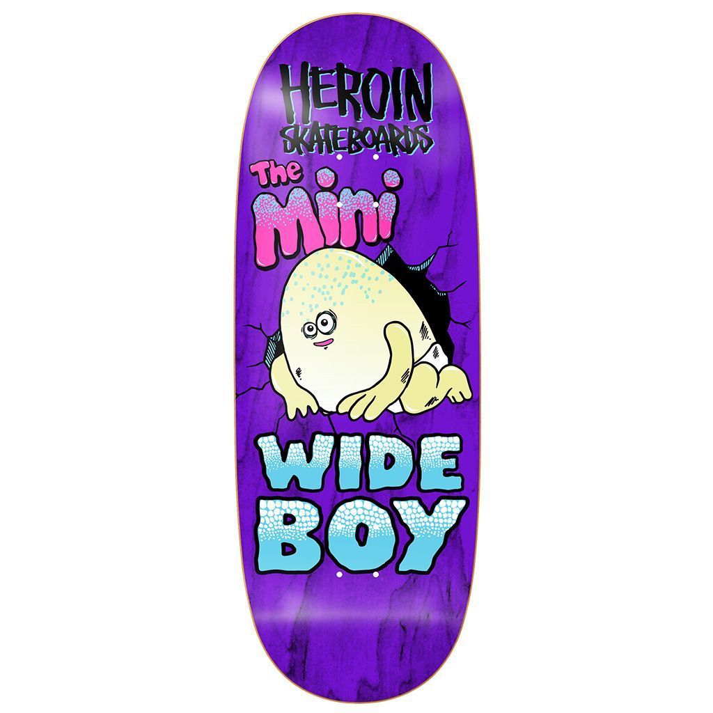 Heroin Mini Wide Boy Deck 10.5"