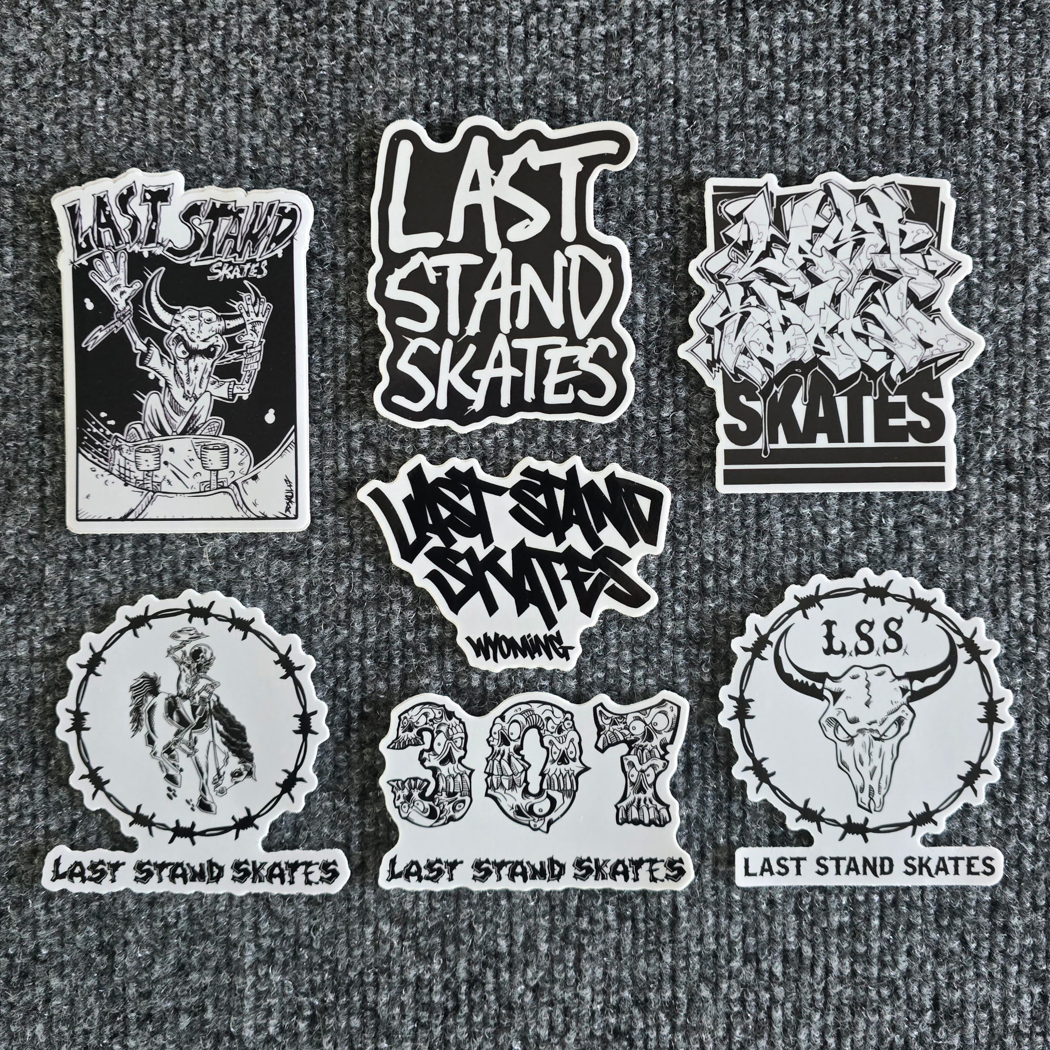 Last Stand Skates Sticker Pack