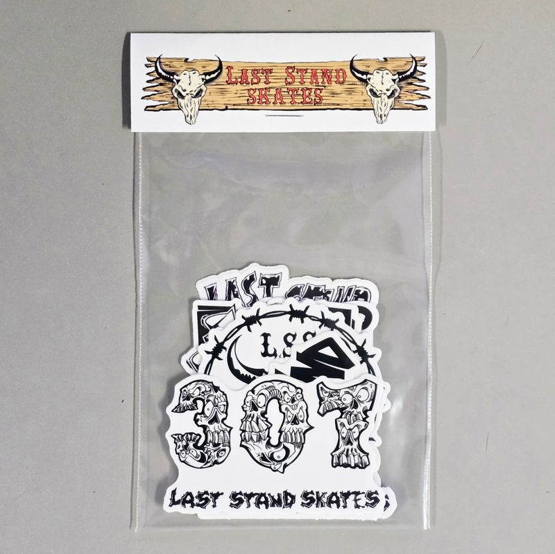 Last Stand Skates Sticker Pack