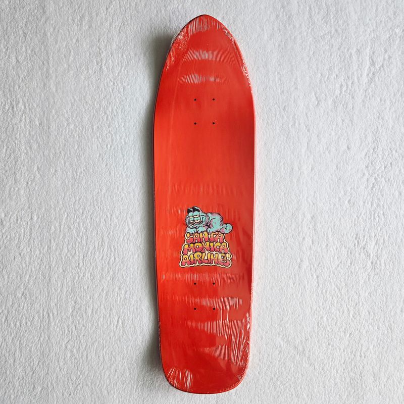 Santa Monica Airlines Natas Burrito Breath SMA Skateboard Deck 9 Santa Monica Airlines Natas Burrito Breath SMA Skateboard Deck 9"