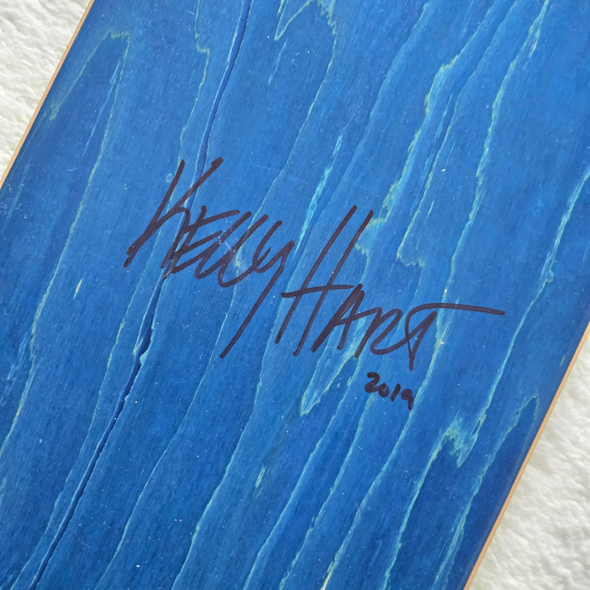 Visit Signed Kelly Hart Phillip Morgan Skateboard Deck 8
