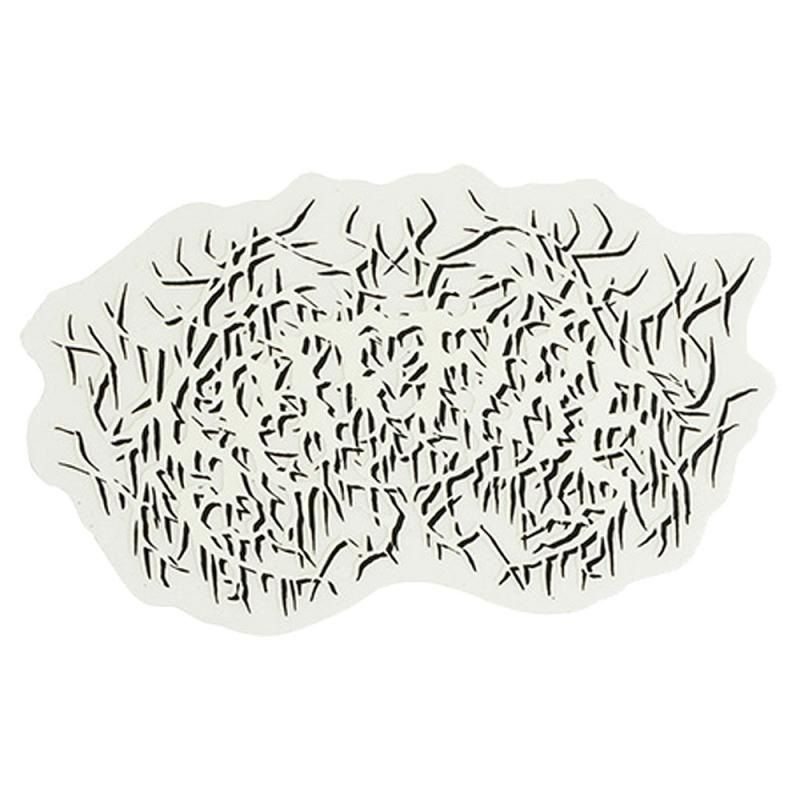 Spitfire Wheels Deathmask Sticker - White