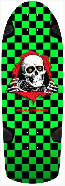 Powell Peralta OG Ripper Deck Checker Green / Black 10 Powell Peralta OG Ripper Deck Checker Green / Black 10"