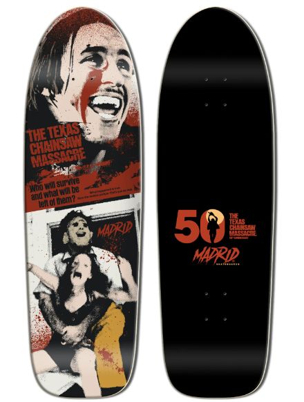 Madrid Texas Chainsaw Massacre Hitcher Deck 9.8 Madrid Texas Chainsaw Massacre Hitcher Deck 9.8"