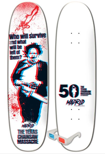 Madrid Texas Chainsaw Massacre Survive 3D Hybrid Combi Shape 8.625 Madrid Texas Chainsaw Massacre Survive 3D Hybrid Combi Shape 8.625"
